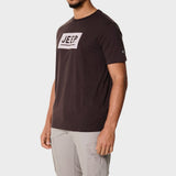 Jeep Fashion Mens T-Shirt In Brown