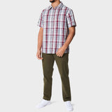 Jeep Mens Check Shirt In Multi