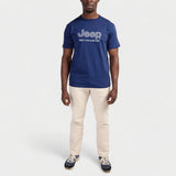 Jeep Mens Applique Navy T-Shirt