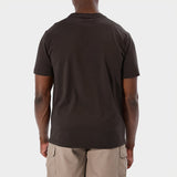 Jeep Mens Fashion Graphic Basic T-Shirt In Chocolate