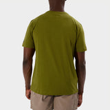 Jeep Mens Fashion Graphic T-Shirt Basic Olive