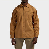 Jeep Mens Willys Work Shirt Brown