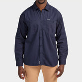 Jeep Mens Willys Work Shirt Blue