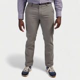 Jeep Mens Classic Canvas Chino Pants Olive