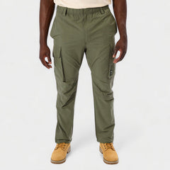Jeep Mens Parachute Cargo Pants Olive