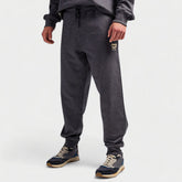 Jeep Mens Fleece Joggers In Grey