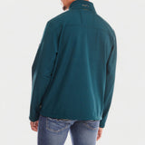 Jeep Mens Funnel Neck Soft Shell Jacket Green