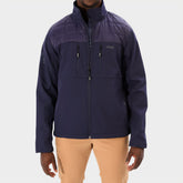 Jeep Mens Quilted Soft Shell Jacket Navy