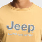 Jeep Core Applique T-shirt in Khaki
