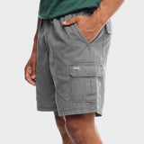 Jeep Mens Willys 21cm Hurricane Cargo Shorts In Olive