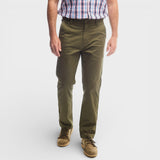 Jeep Mens Classic Chino Pants In Olive