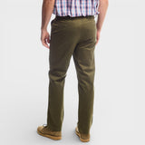 Jeep Mens Classic Chino Pants In Olive