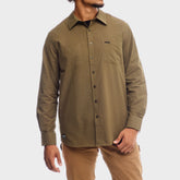 Jeep Oxford Shirt In Olive