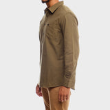 Jeep Oxford Shirt In Olive