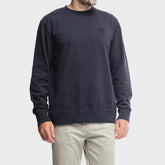 Jeep Mens Core Pigment Dye Crewneck Fleece Black