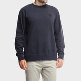 Jeep Mens Core Pigment Dye Crewneck Fleece Black