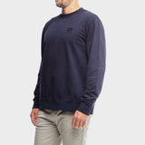 Jeep Mens Core Pigment Dye Crewneck Fleece Black