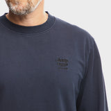 Jeep Mens Core Pigment Dye Crewneck Fleece Black
