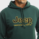 Jeep Core Applique Hoodie In Green