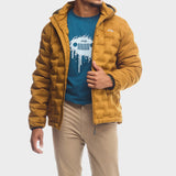 Jeep Hero Puffer Jacket in Brown