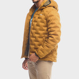 Jeep Hero Puffer Jacket in Brown