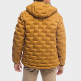 Jeep Hero Puffer Jacket in Brown