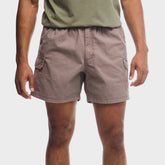 Jeep Mens Willys 14cm Hurricane Cargo Shorts In Brown
