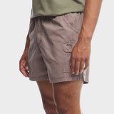 Jeep Mens Willys 14cm Hurricane Cargo Shorts In Brown