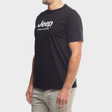 Jeep Mens core Logo T-Shirt In Black