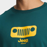 Jeep Icon Logo Grill T-Shirt In Green