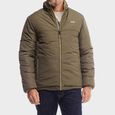 Jeep Reversible Puffer Jacket Khaki