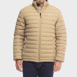 Jeep Reversible Puffer Jacket Khaki