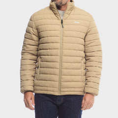 Jeep Reversible Puffer Jacket Khaki