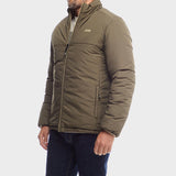 Jeep Reversible Puffer Jacket Khaki