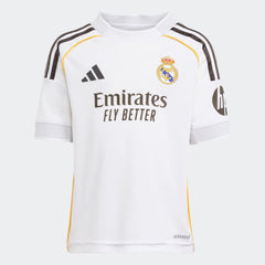 Adidas Kids Real Madrid 25/26 Home Kit Set
