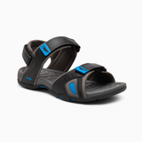 Hi-Tec Boys ULA Junior Sandals In Black/Royal