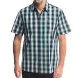 Jeep Mens Short Sleeves Yardye Check Shirt Multi