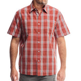 Jeep Mens Yarn Dye Check Shirt In Multi