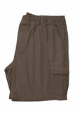 Jeep 21Cm Elasticated Walk Shorts in Bark