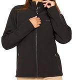 Jeep Ladies Fashion Softshell Black Jacket
