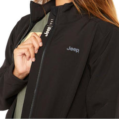 Jeep Ladies Fashion Softshell Black Jacket
