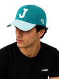 Jeep Two Tone Baseball Peak Cap In Green