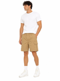 Jeep 14Cm Elasticated Wb Mountain Shorts In Camel
