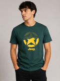 Jeep Mens Core Star T-Shirt In Green