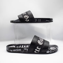 John Galliano 18517 Mens Sandal Black