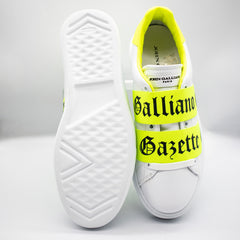 John Galliano 18544 Mens Shoe White