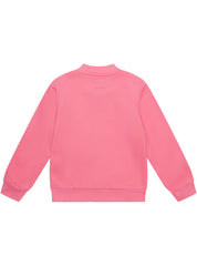 Guess K4Bq04Kax73 Kids Ls Active Top W/ Zip Pink
