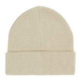 Calvin Klein Unisex Monogram Embroidered Beanie In Off White