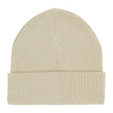 Calvin Klein Unisex Monogram Embroidered Beanie In Off White