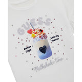 Guess Girls 2G T-Shirt In White
